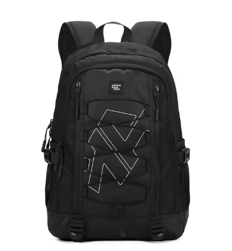 Backpack Lightweight Outdoor Casual Black AOKING