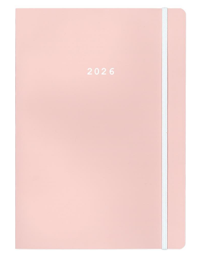 Diary Flexi pastel 12x17 2026 NEXT