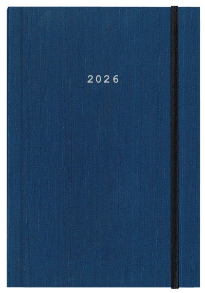 Diary Daily Fabric 12x17 2026 Hard Cover NEXT