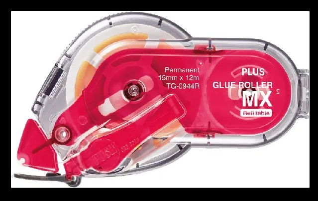 Glue Tape Roller 15mmx12m PLUS