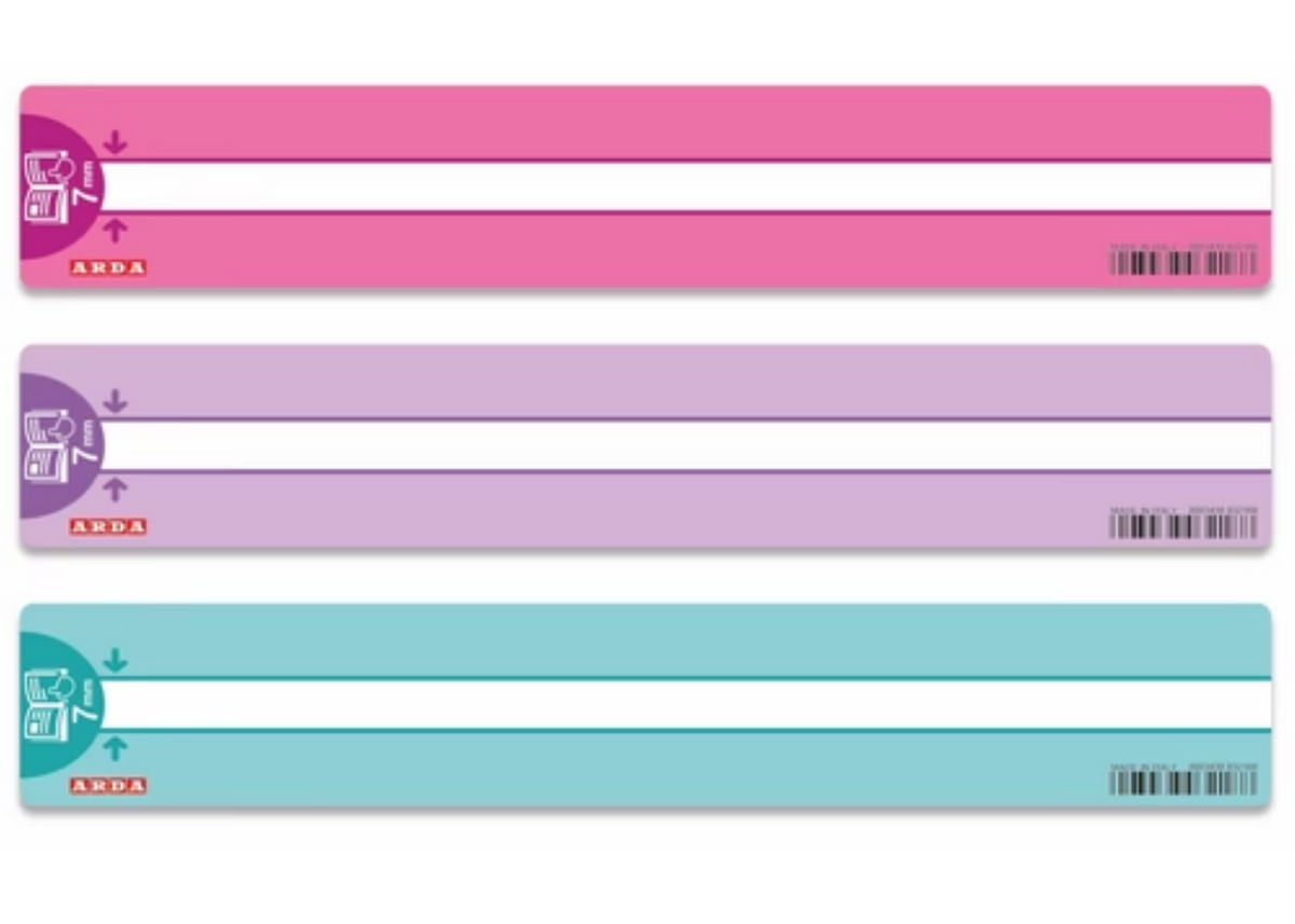 Reading Ruler 18cm Random Color ARDA