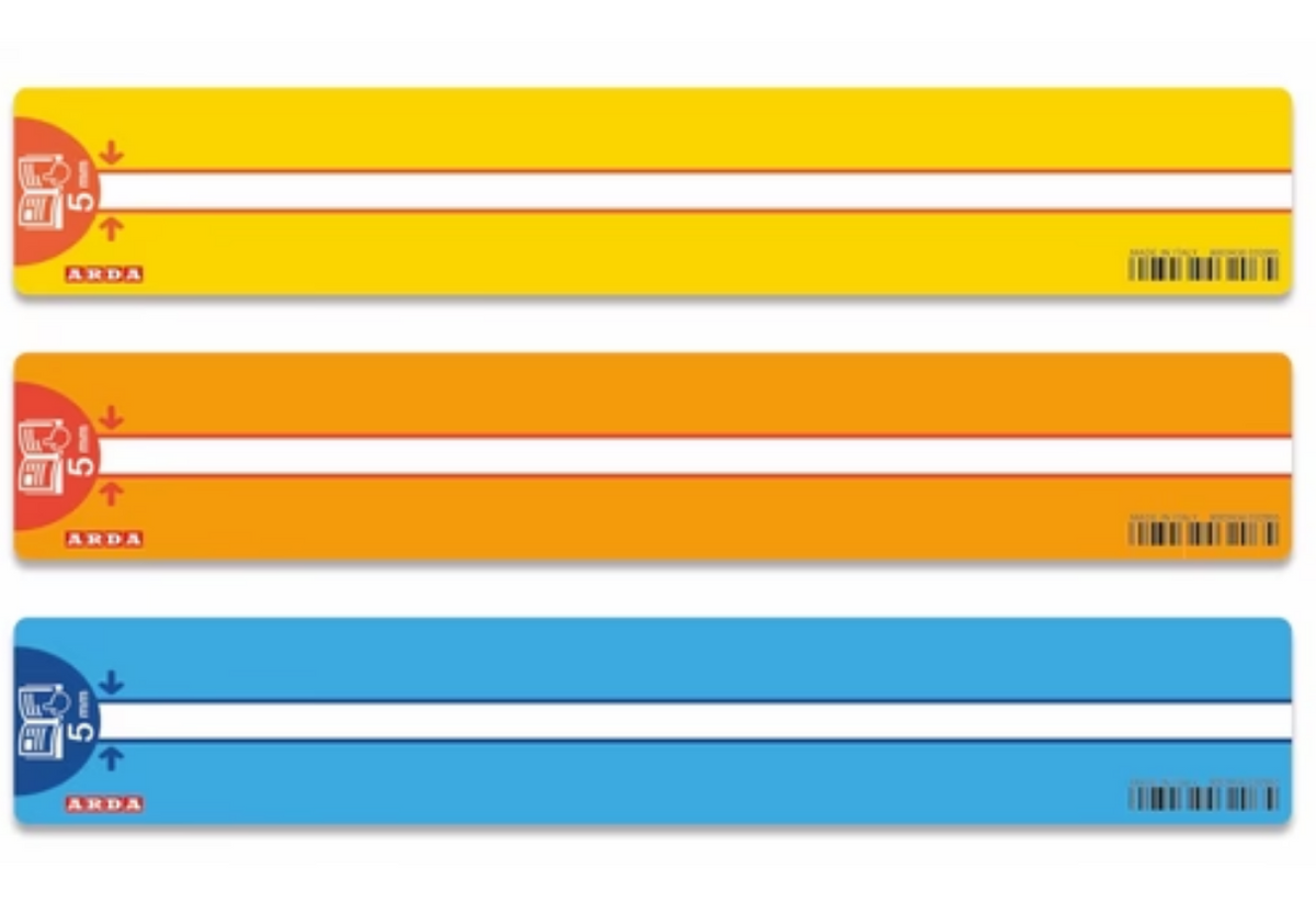 Reading Ruler 18cm Random Color ARDA
