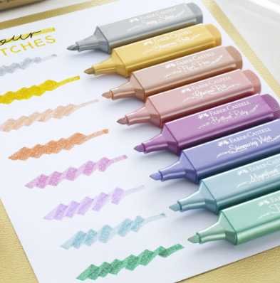 Highlighter Metallic Colors FABER-CASTEL