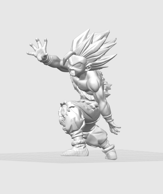 3D Figure TEEN GOHAN vs Cell 3DLAB
