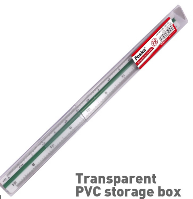 Scale Ruler 30cm FOSKA