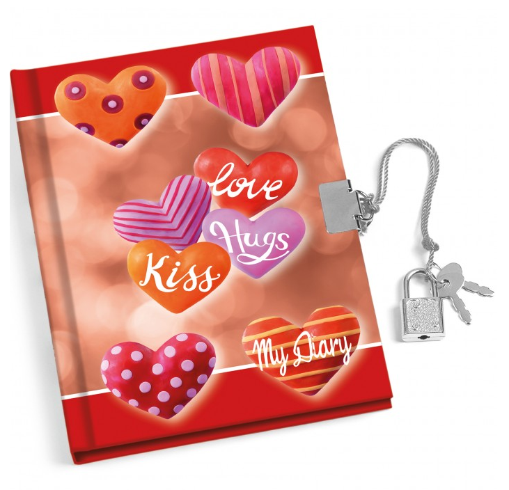 Secret diary with lock LEBEZ