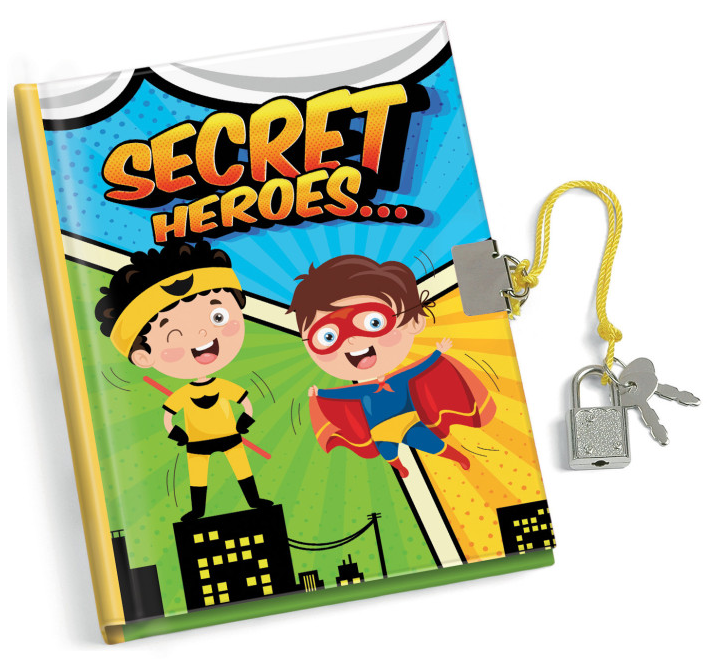 Secret diary with lock LEBEZ