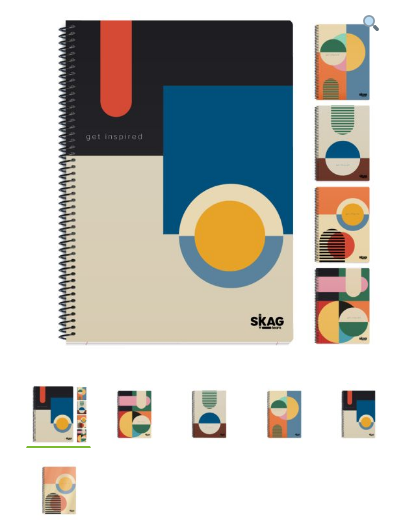 Notebook 17x25cm 2subj. 60sh. (Random Theme) SKAG
