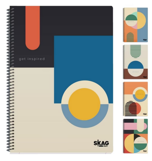 Notebook 17x25cm 54sh. (Random Design and Colour) SKAG