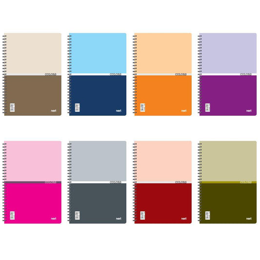 Tetradio Colours 4 subject Spiral 17x25 (Random Colour) NEXT