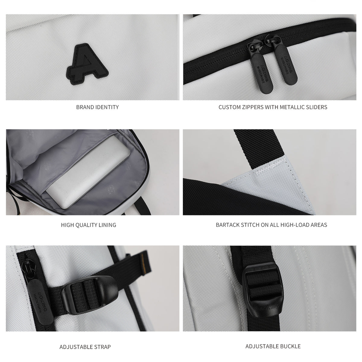 Casual Backpack Sport or School Waterproof AOKING