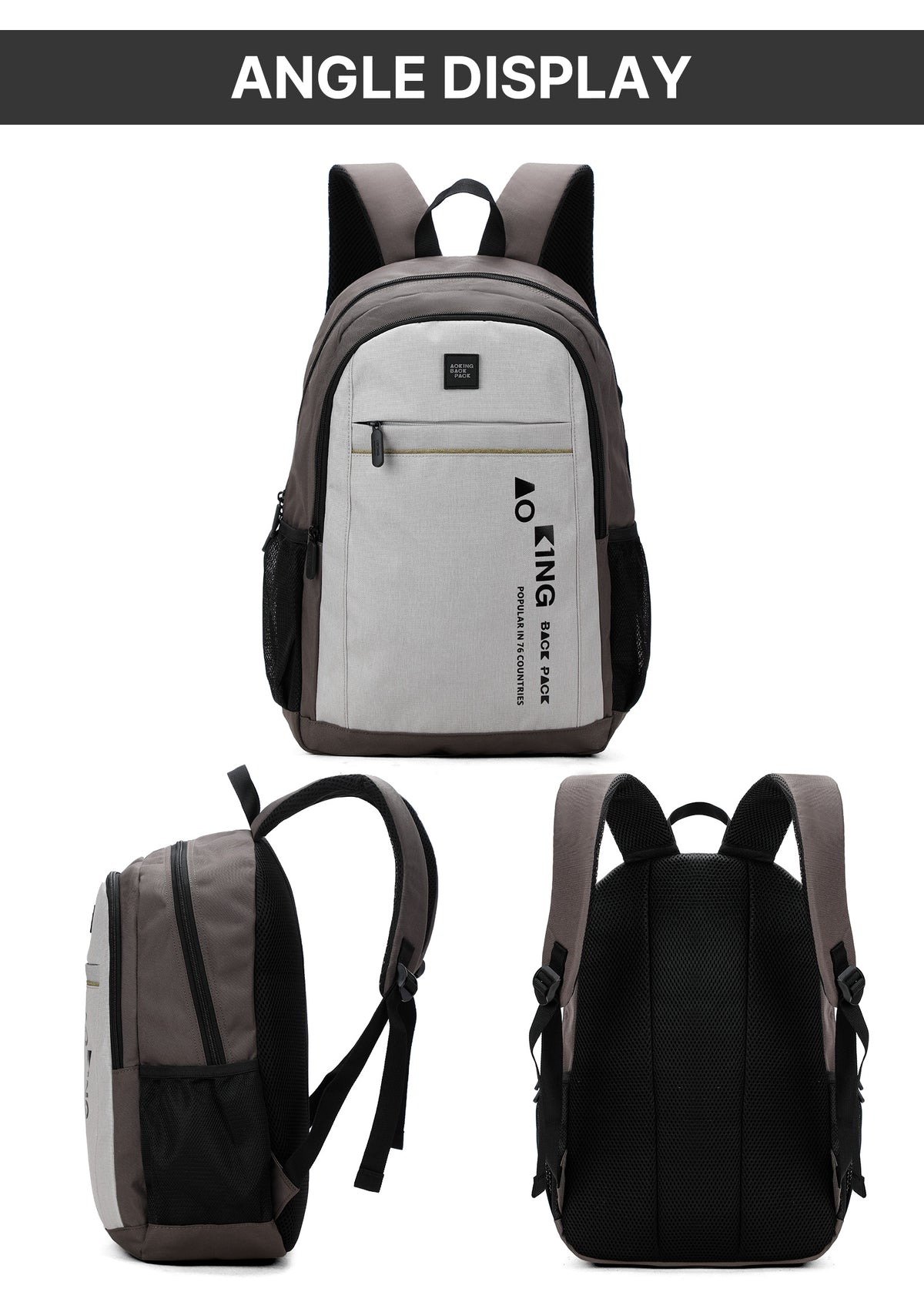 Backpack Lightweight Foldable Casual Sport AOKING