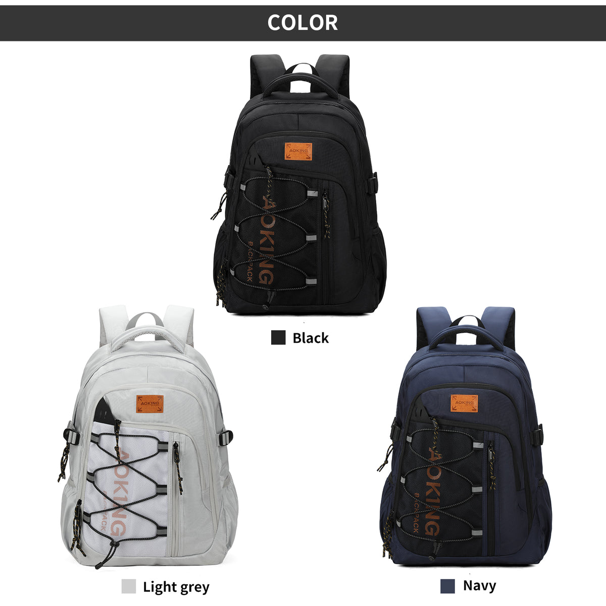 Backpack Waterproof Lightweight AOKING
