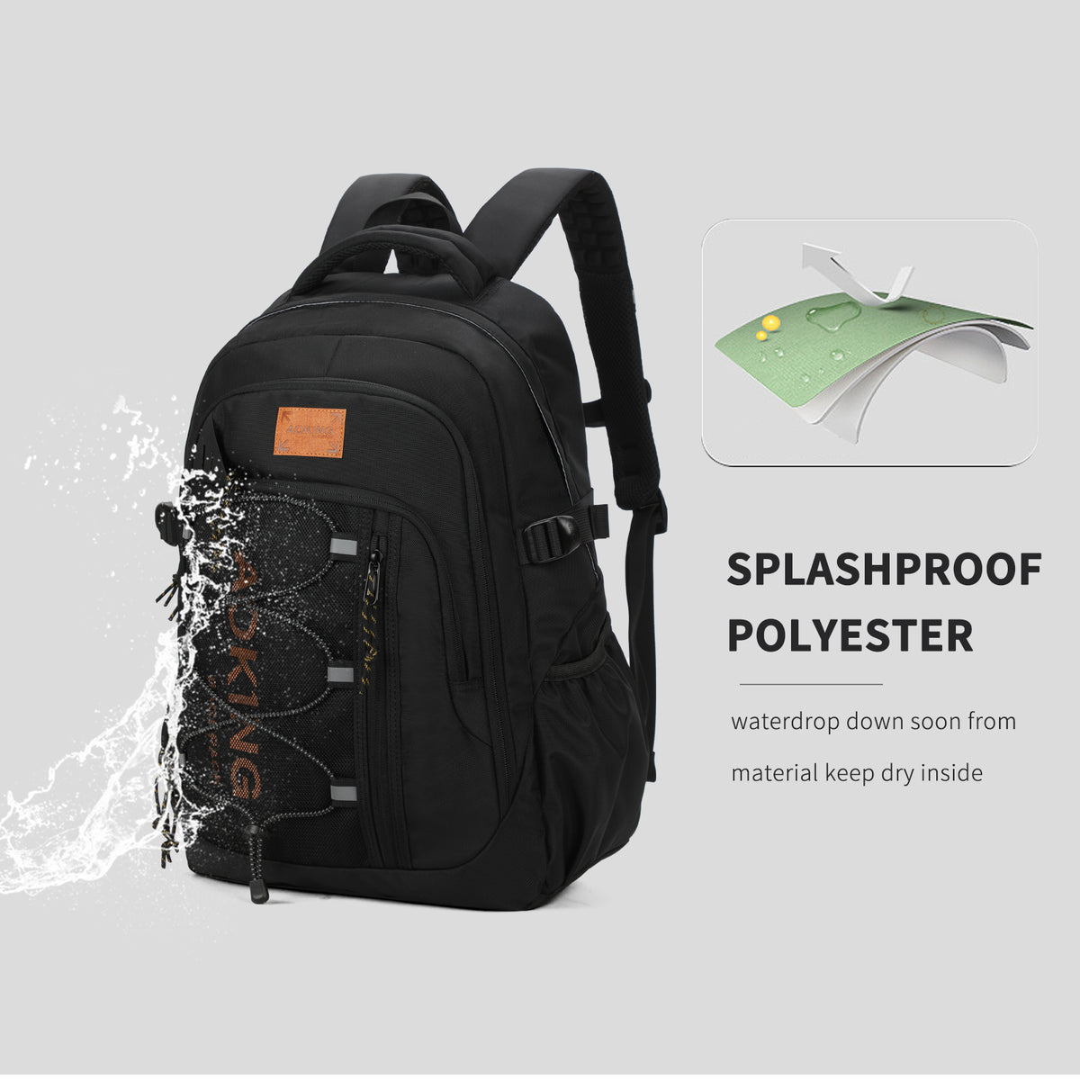 Backpack Waterproof Lightweight AOKING