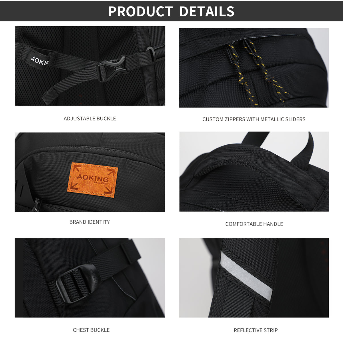 Backpack Waterproof Lightweight AOKING