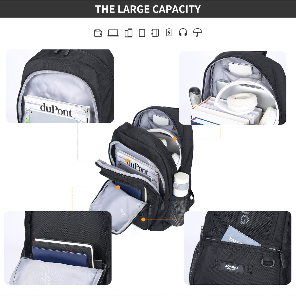 Backpack Mochilas Sport Backpack AOKING