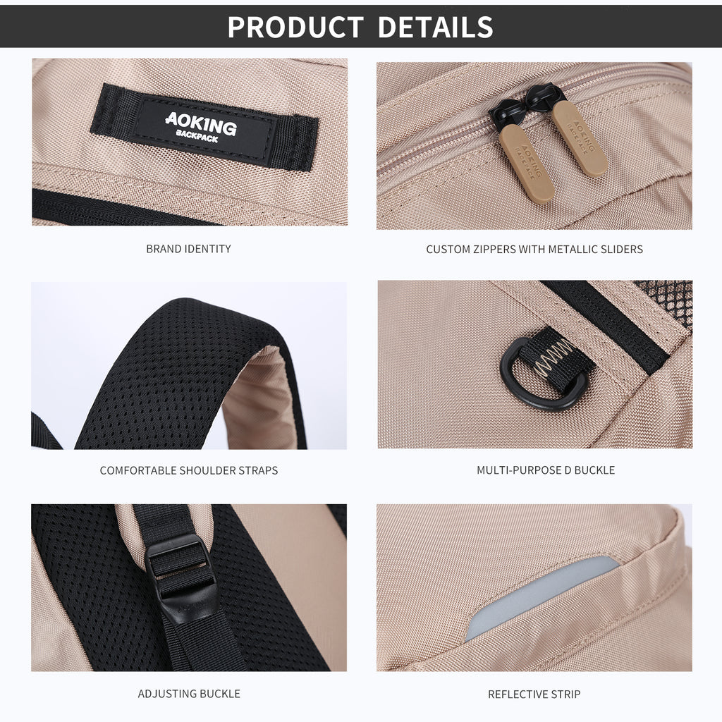 Casual Backpack Sport or School Waterproof AOKING