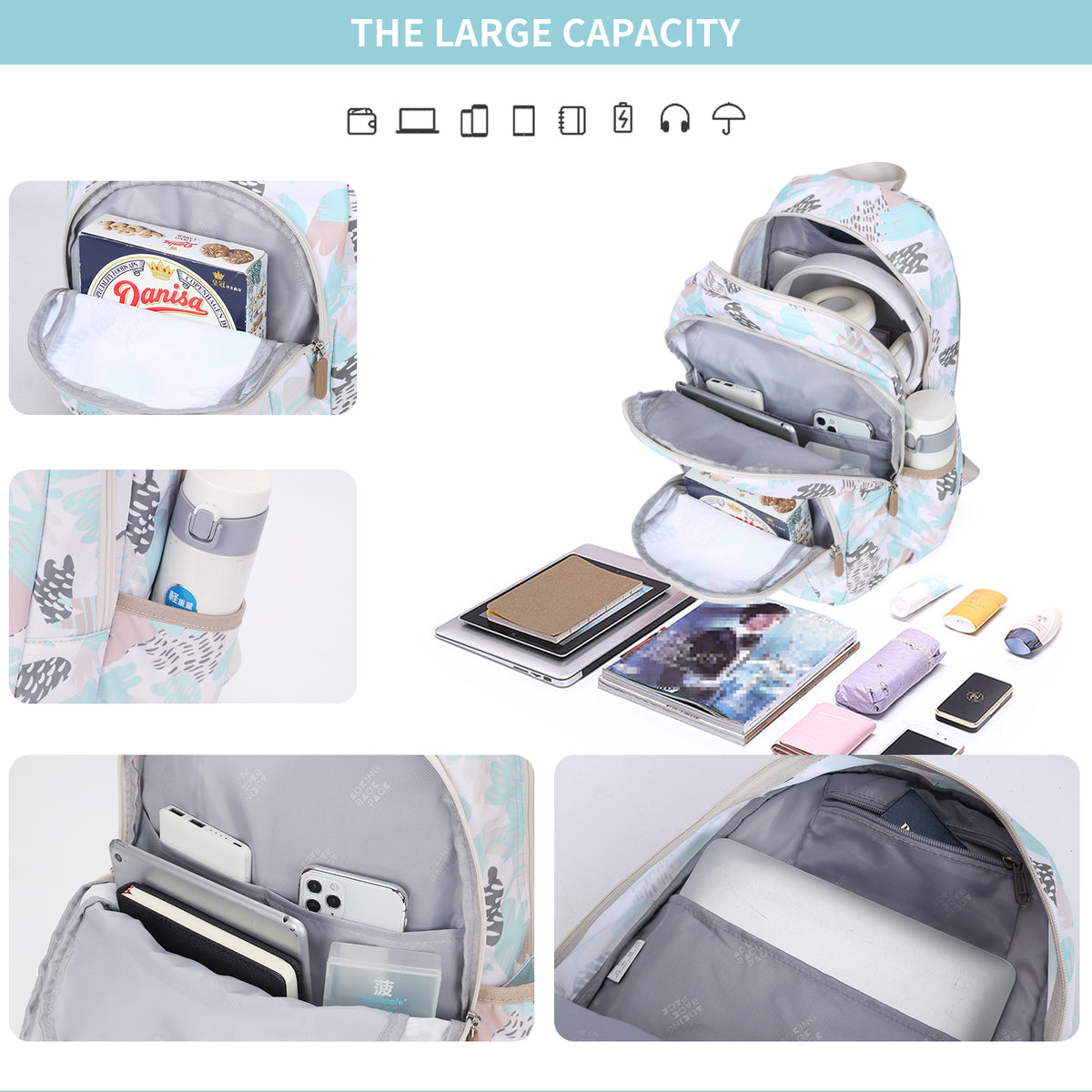 Colorful Waterproof Sport Backpack AOKING