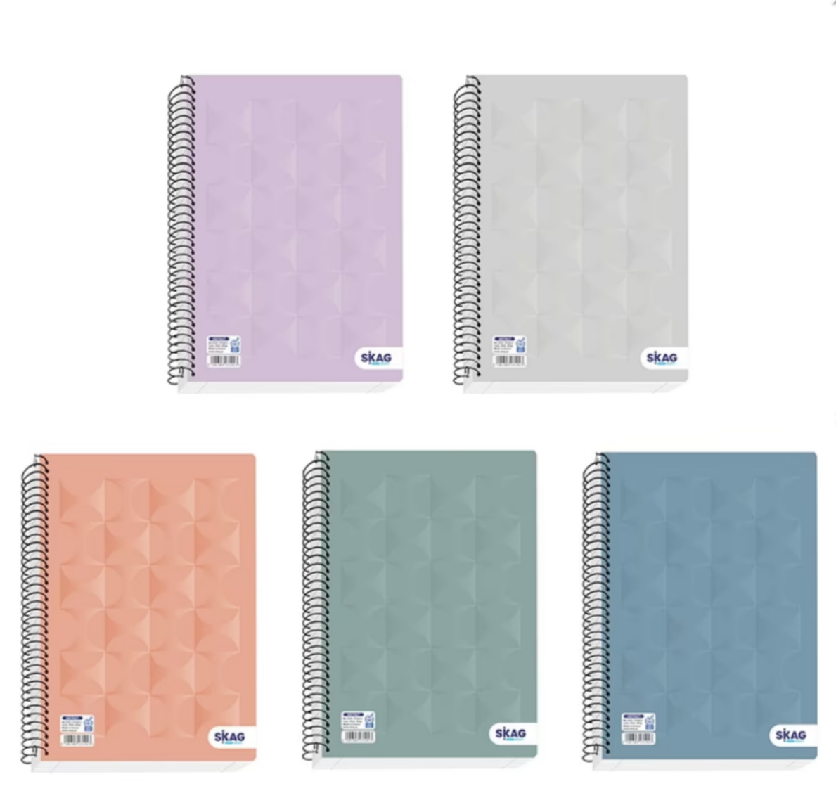 Notebook 3subj. 21x29cm 90sh. SKAG