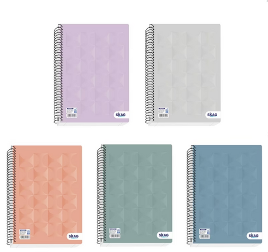 Notebook 3subj. 21x29cm 90sh. SKAG
