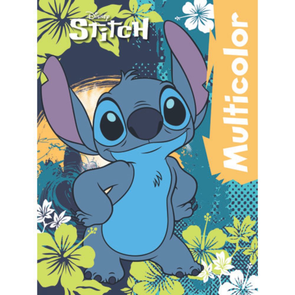 Coloring book stitch DIISNEY