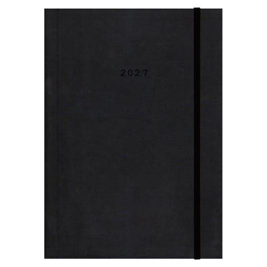 Diary Velvet Dialy Black 14x21 2027 NEXT