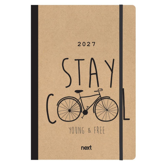 Diary Flexi Daily 12x17 2027 Trends Bike NEXT