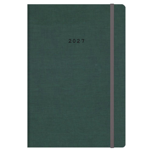 Diary Nomads Daily Flexi Green 17x25 2027 NEXT
