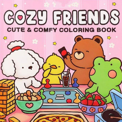 Drawing Booklet Cozy Friends COLORME