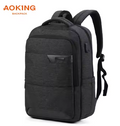 Laptop Backpack 17" with Usb Black AOKING