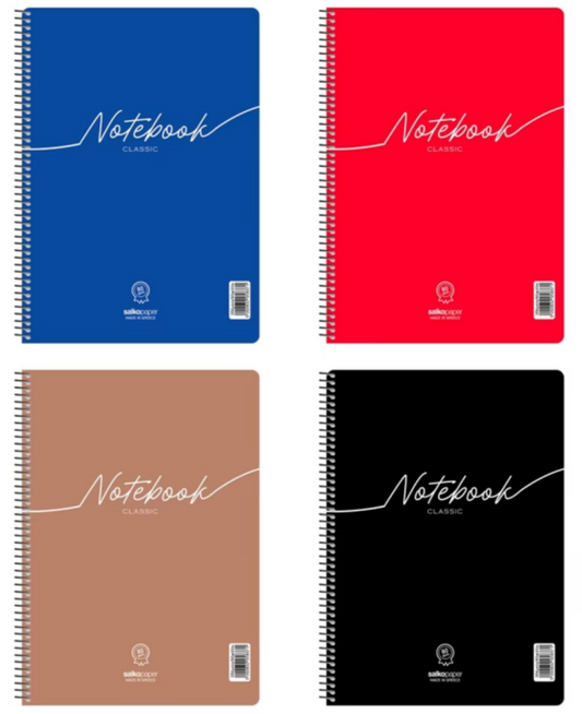 Notrbook A4 2subj. 60sh. (Random Colour) SKAG