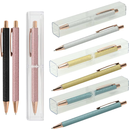 Pen Crystal with Glitter in a gift box STREET