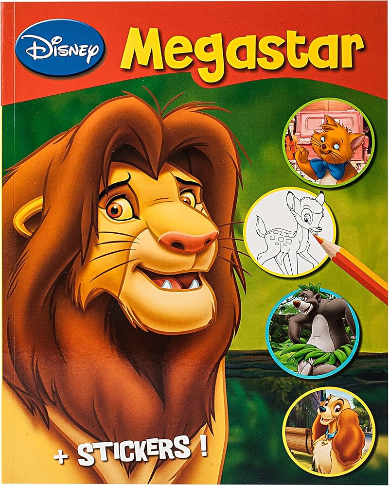 Coloring Book The Lion King x128sh DISNEY
