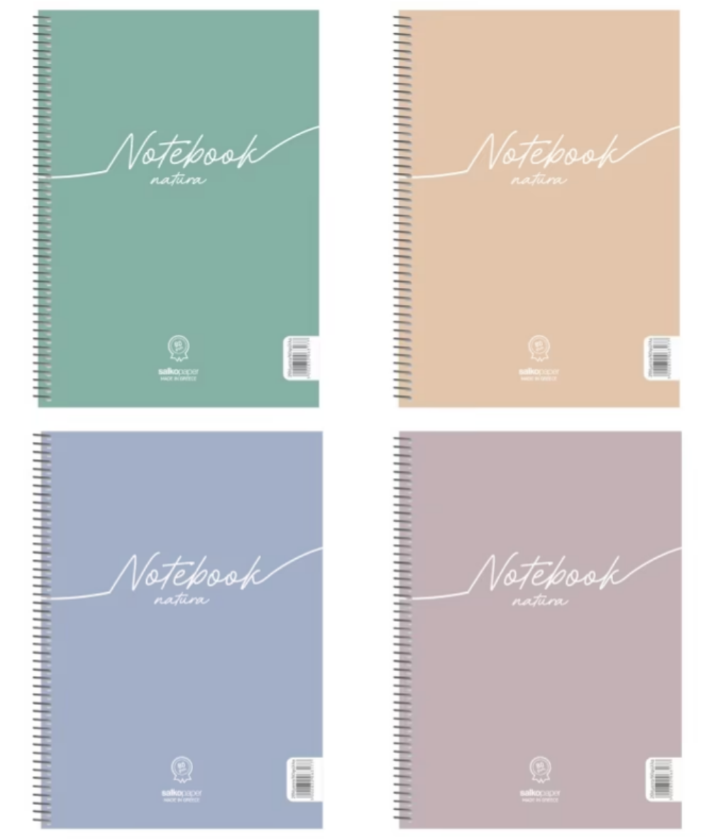 Notebook 17x25 4subj. 120sh. (Random Theme) SALKOPAPER