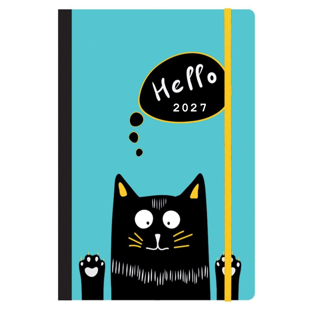 Diary Flexi Daily 12x17 2027 Trends Kitty NEXT