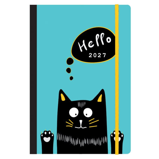 Diary Flexi Daily 12x17 2027 Trends Kitty NEXT