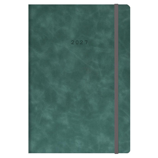 Diary Cuba Daily Flexi Green 14x21 2027 NEXT
