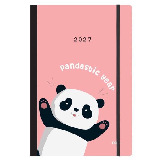 Diary Flexi Daily 12x17 2027 Trends Panda NEXT
