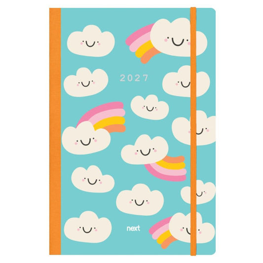Diary Flexi Daily 12x17 2027 Trends Clouds NEXT
