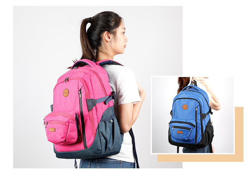 Backpack Ergonomic (Detachable) Pink AOKING
