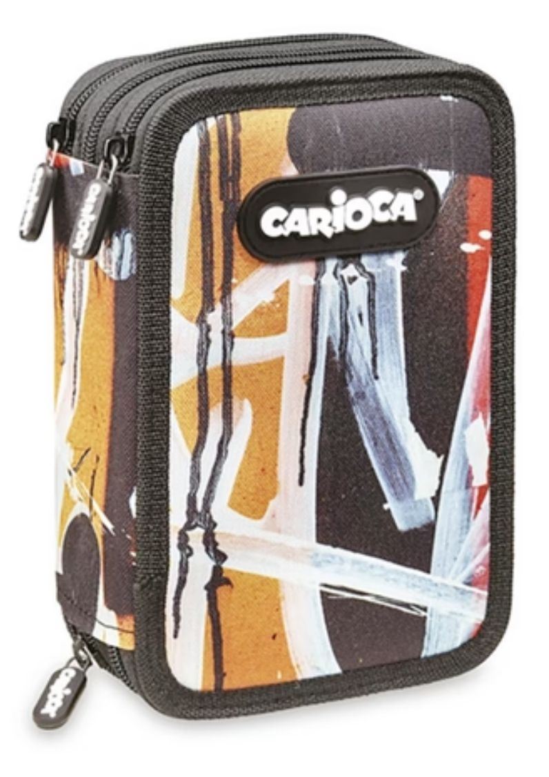 Pencil Case 3-Zip Full CARIOCA