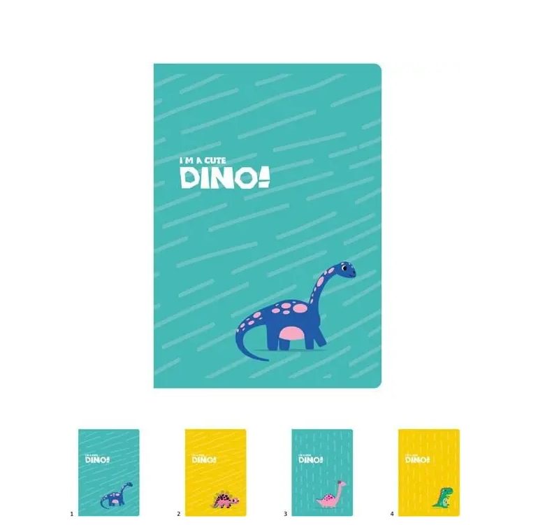Notebook A5 40sh. (Random Design) SALKOPAPER