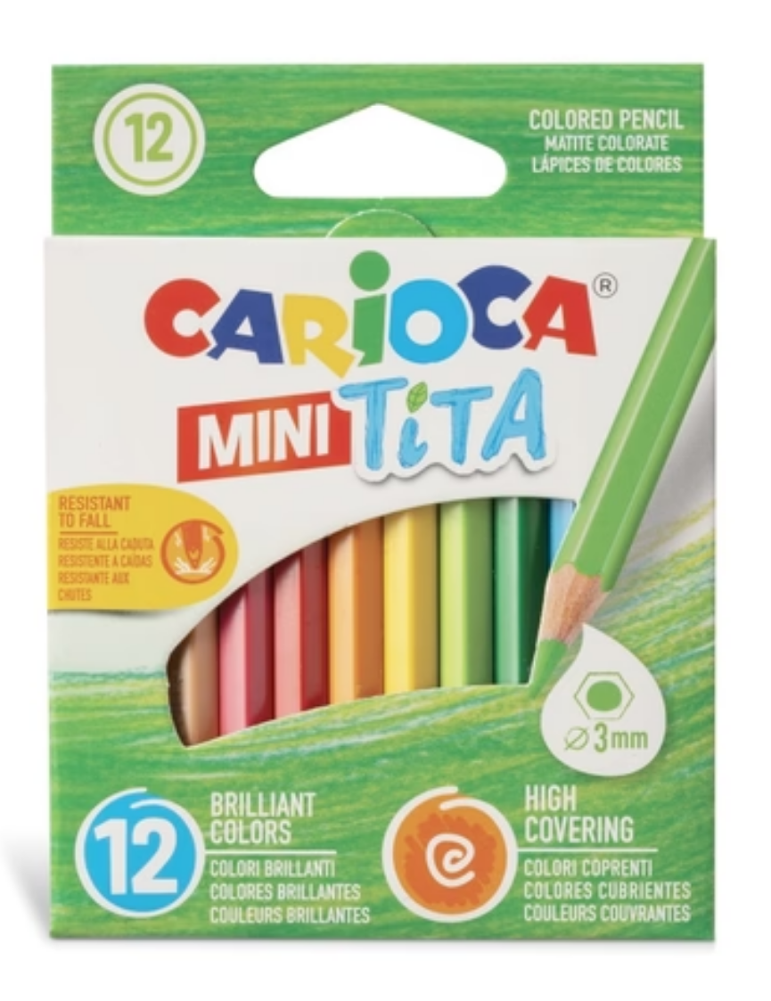 Colored Pencils Mini x12 CARIOCA