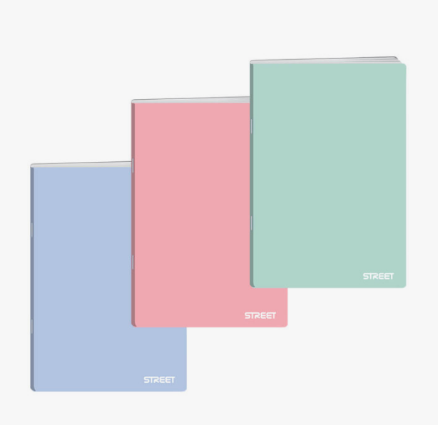 Notebook A4 42sh. (Random Colour) STREET