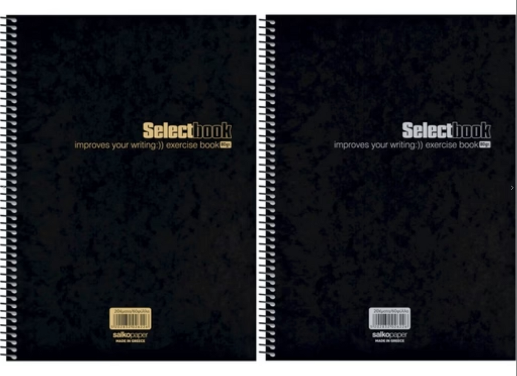 Notebook A4 3subj (Random Color) SALKO