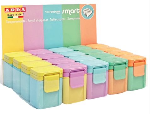 Sharpener Double Hole Pastel (Random Color) ARDA