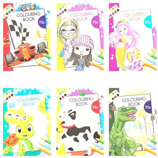 Colouring Book x72sh. (Random Cover) KIDS