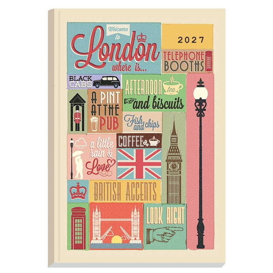 Diary Flexi Daily 12x17 2027 Gallery London NEXT