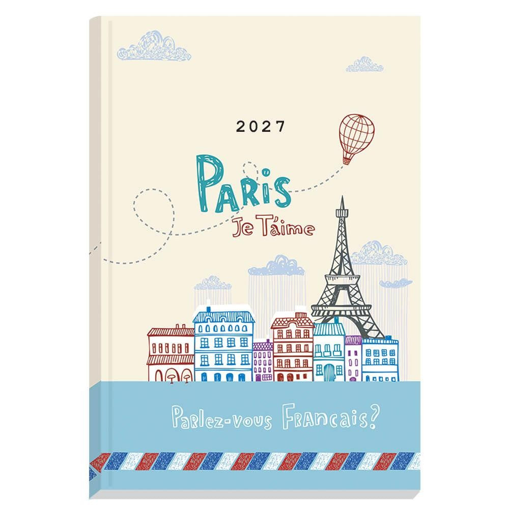 Diary Flexi Daily 12x17 2027 Gallery Paris NEXT