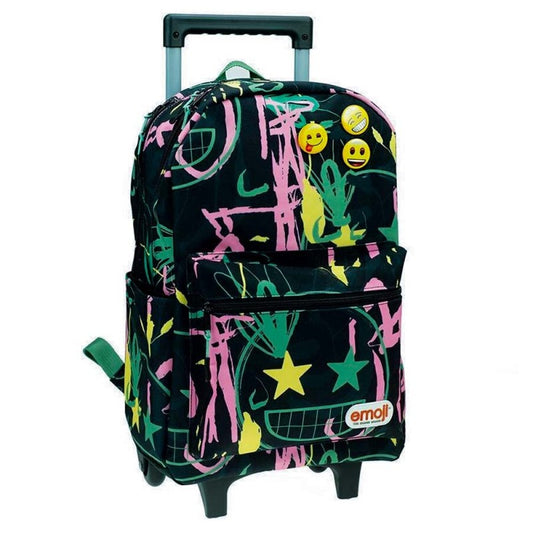 Trolley Backpack Emoji Stars GIM